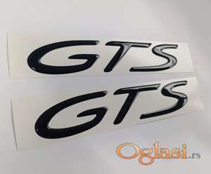 GTS stiker oznaka za auto